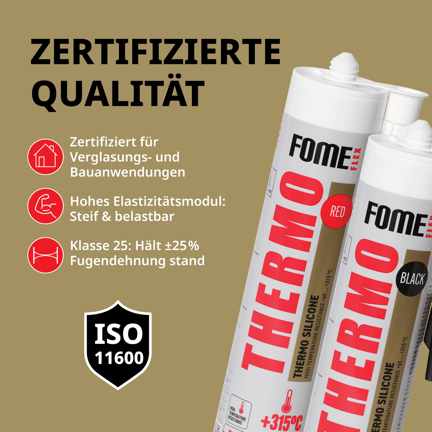 Fome Flex Thermo Zertifizierte Qualität