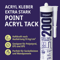 ACRYL KLEBER EXTRA STARK POINT ACRYL TACK
