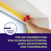 FÜR DIE VERARBEITUNG VON SILIKON-DICHTSTOFFEN, ACRYL-DICHTSTOFFEN UND FUGENMASSEN