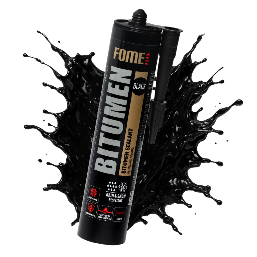 FOME FLEX Bitumen-Dichtstoff, Schwarz, 300ml