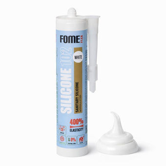 compare product FOME FLEX 102 Sanitärsilikon, weiß, 310 ml