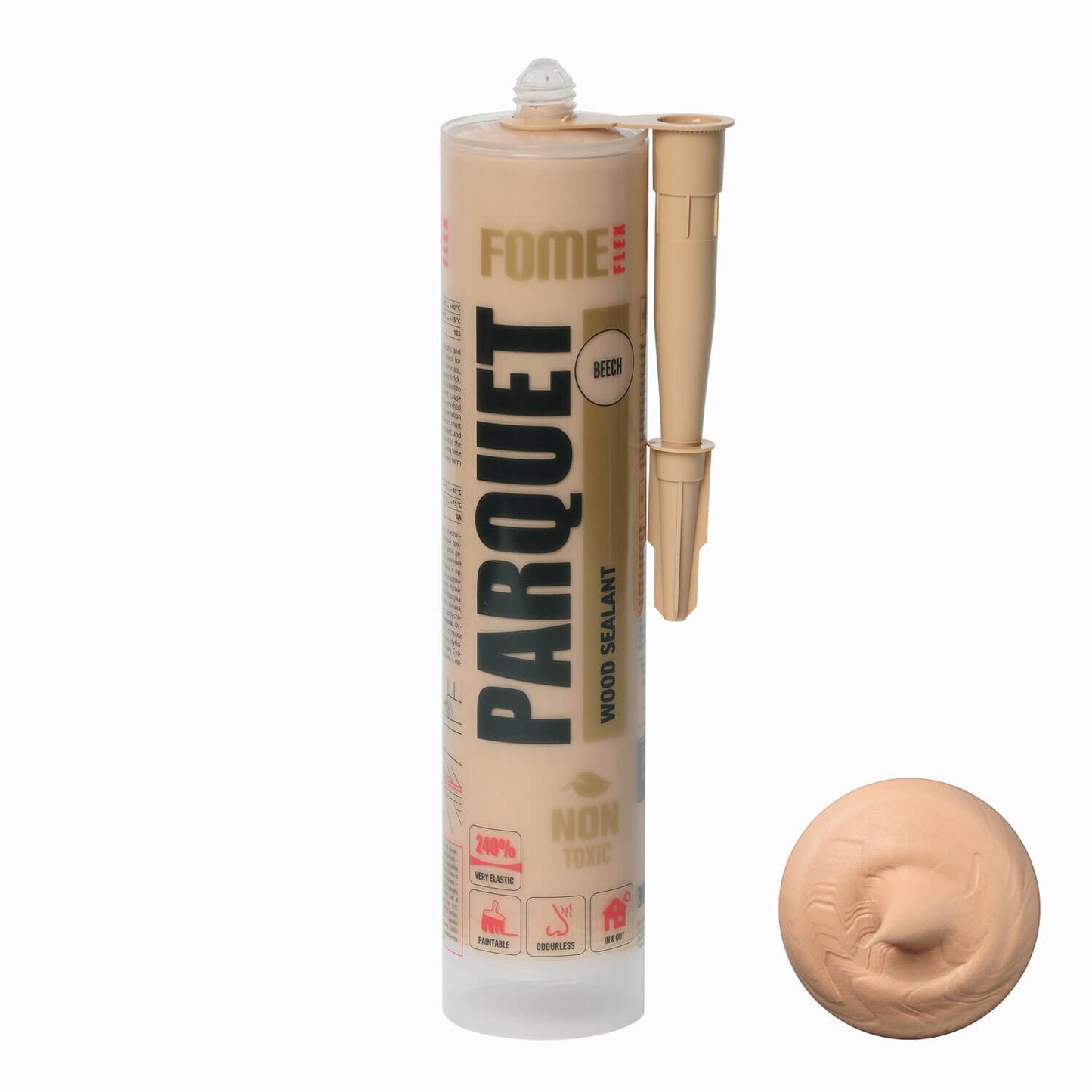 1 FOME FLEX PARQUET Holzdichtstoff, Buche, 300ml