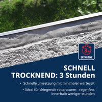 Schnelltrocknend 3 Stunden