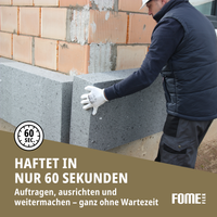 Point WDVS Haftet in nur 60 Sekunden