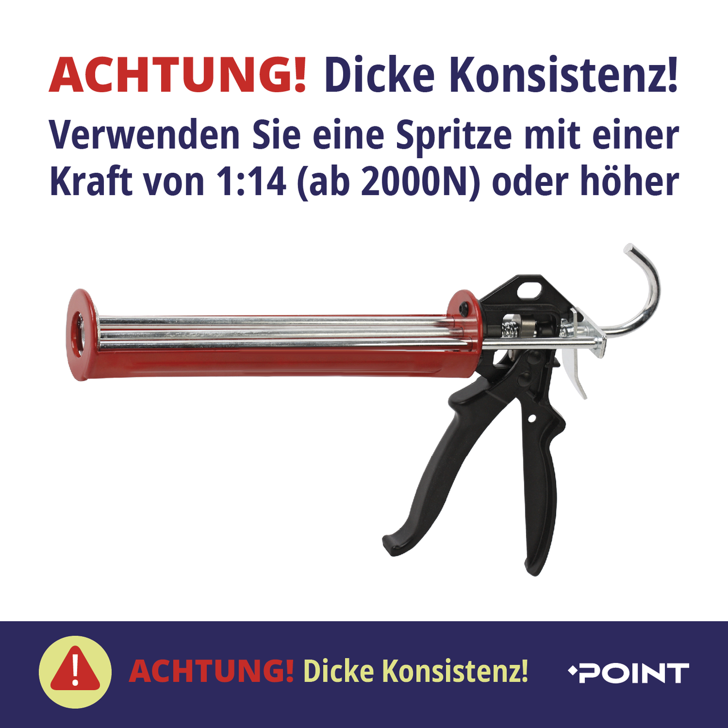 POINT 101 HIGH TACK Kleber, 290ml