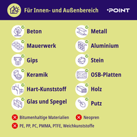 POINT 101 HIGH TACK Kleber, 290ml