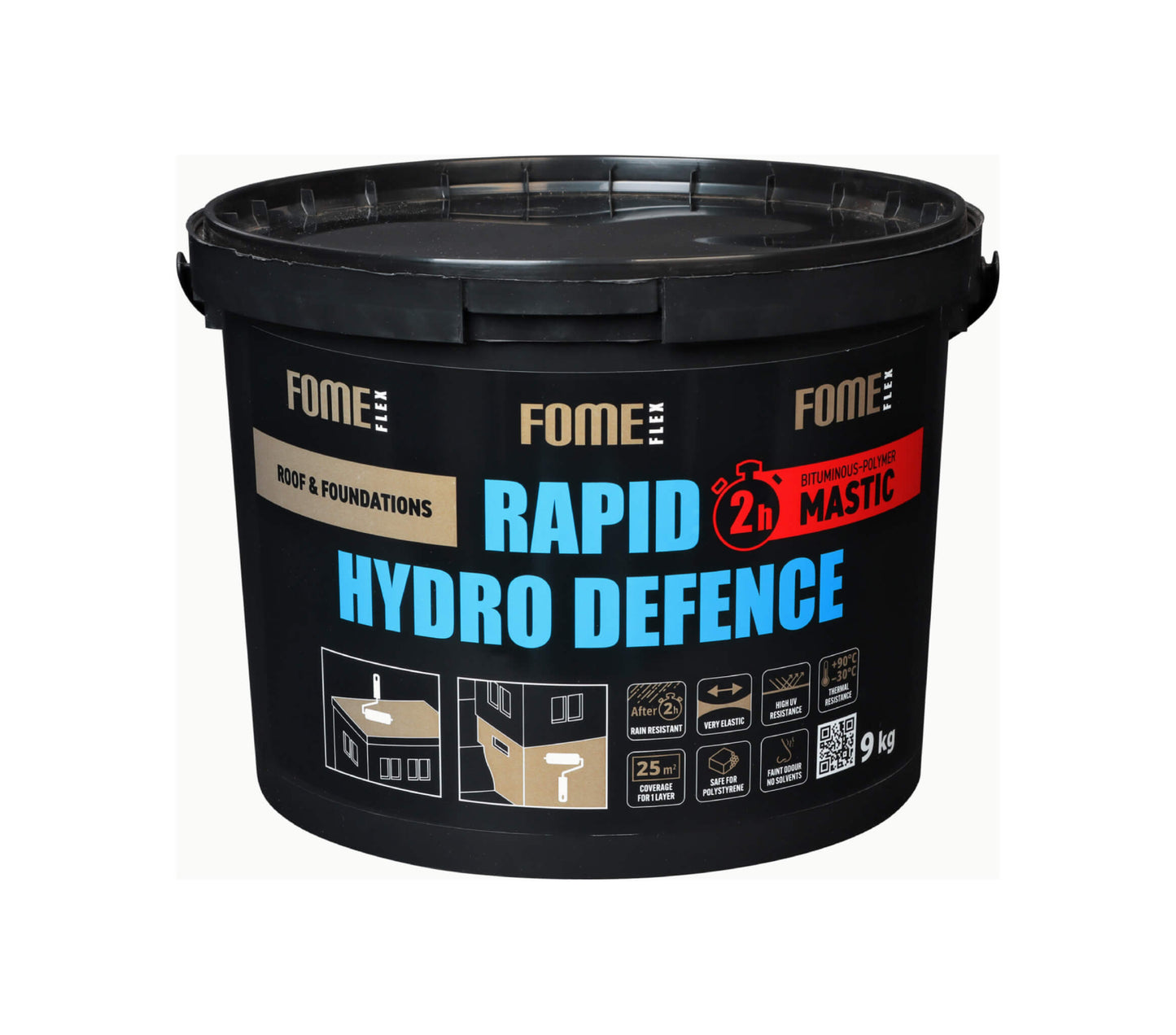 1 Rapid Hydro Defence mastic 9 kg