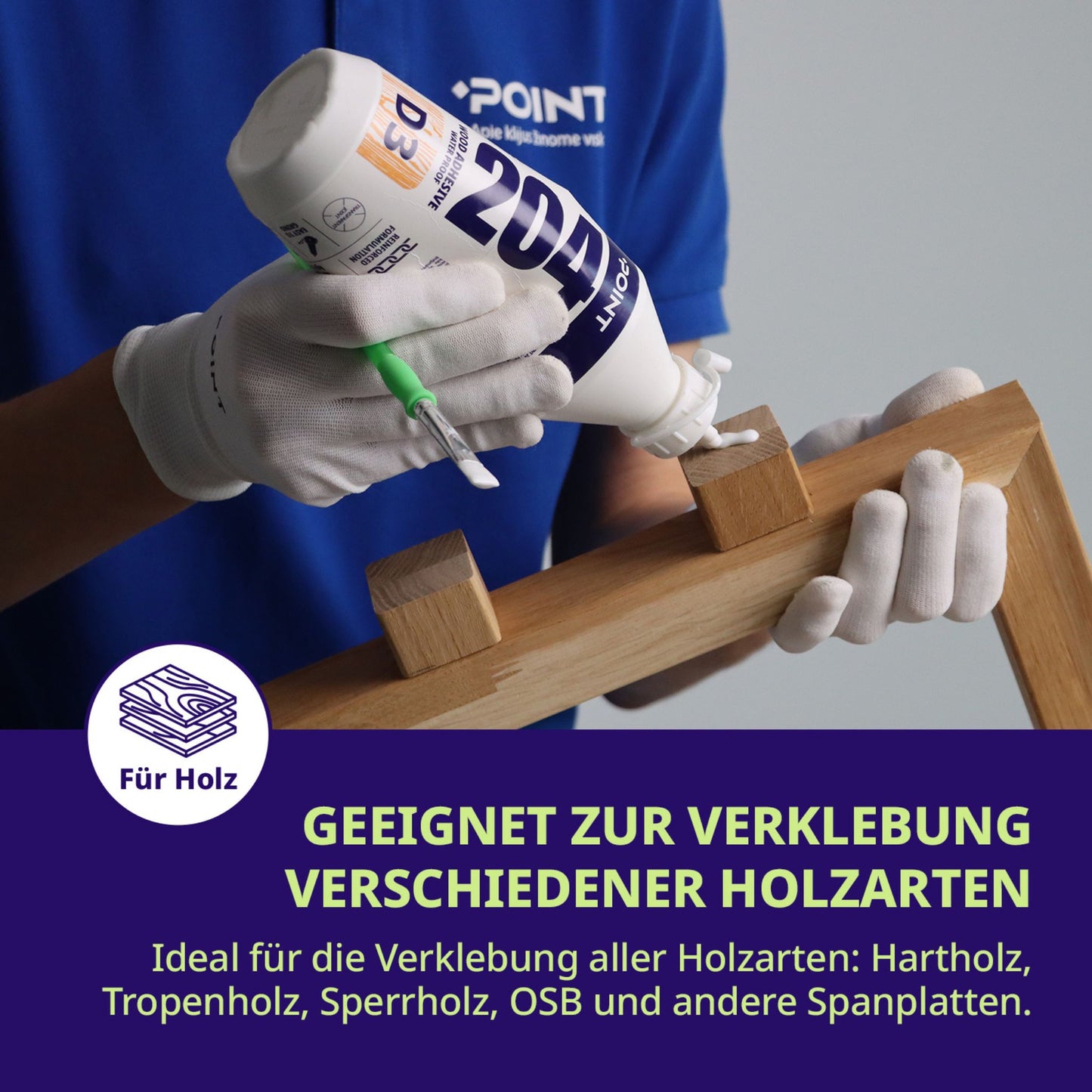 POINT 204 WOOD FIX ADHESIVE D3, 500ml