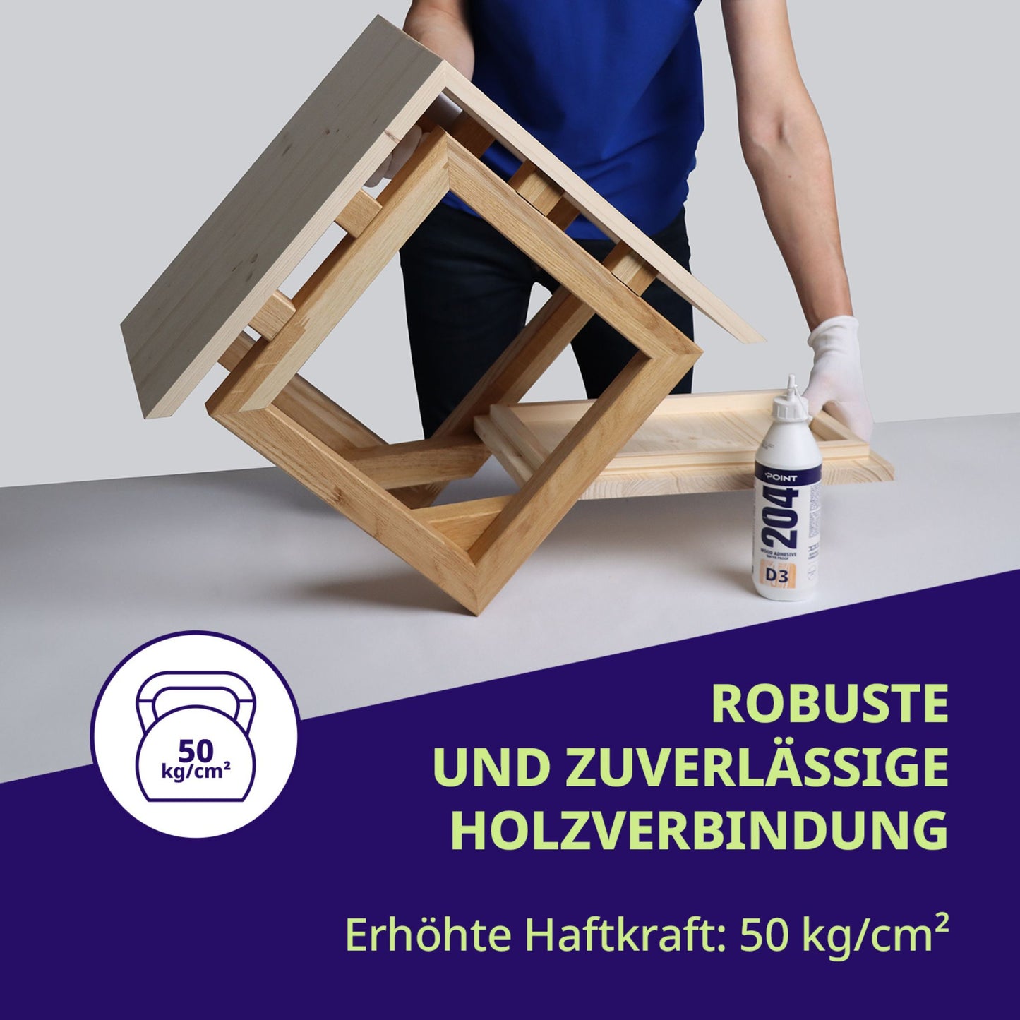 POINT 204 WOOD FIX ADHESIVE D3, 500ml