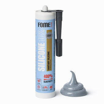 compare product FOME FLEX 102 Sanitärsilikon, grau, 310 ml