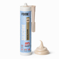 FOME FLEX 102 Sanitärsilikon für Bad & Küche, beige, 310ml
